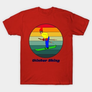 Winter Sking T-Shirt